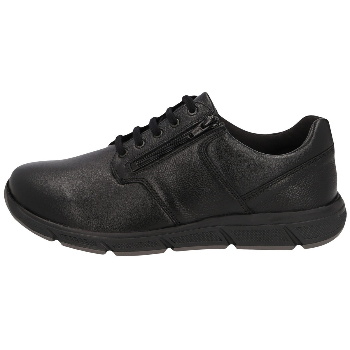 Solidus Schnürschuh 67501 Kai - Weite K in Schwarz