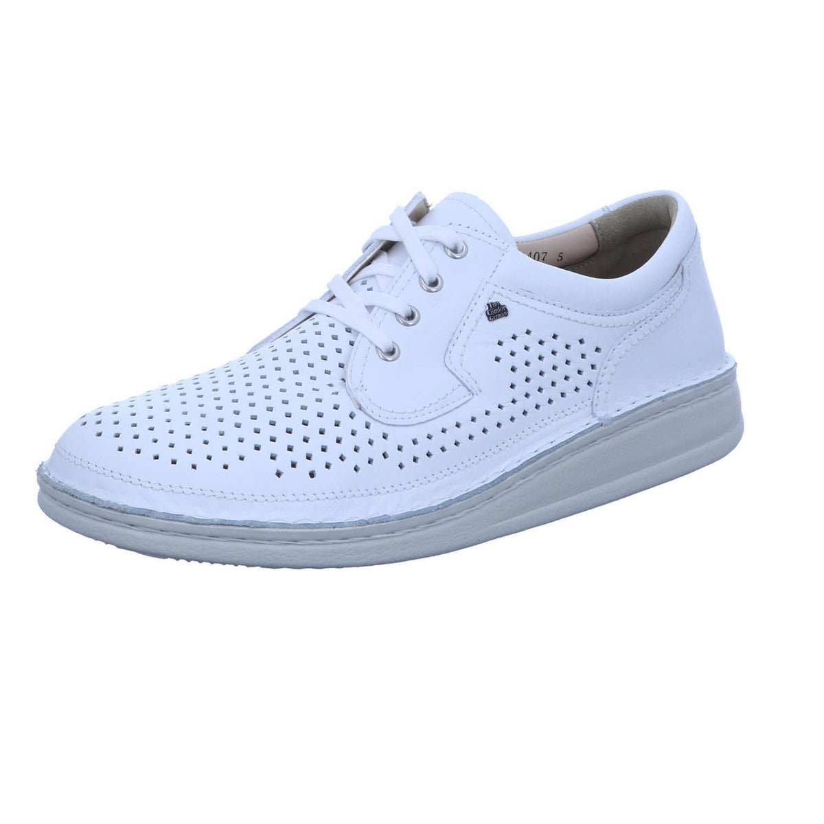 Finn Comfort Schnürschuh 01009 BADEN in Weiß