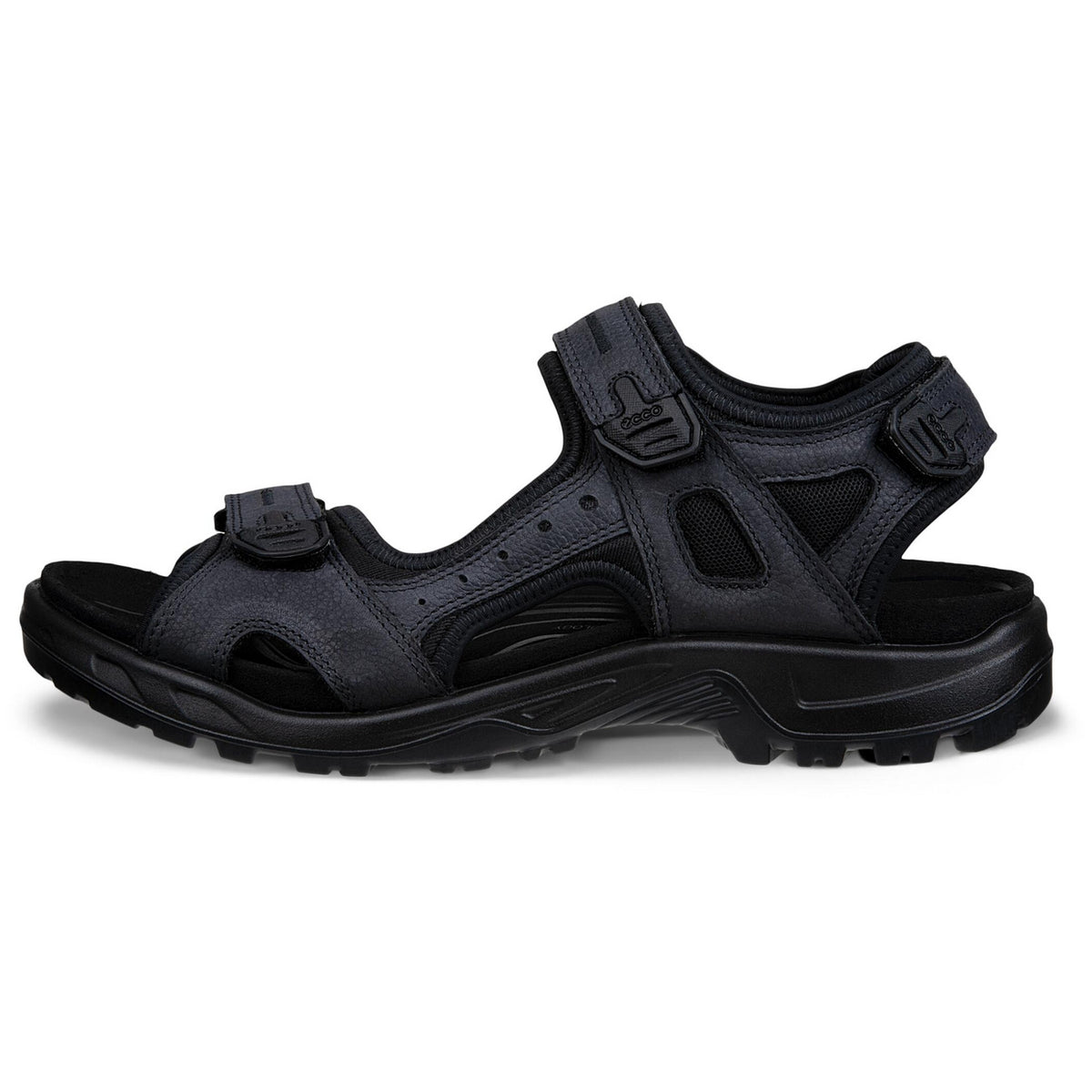 Ecco Sandale 069564 Mens in Schwarz