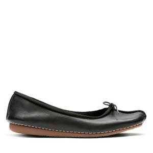 Clarks Ballerina 203529294 WOMENS in Schwarz