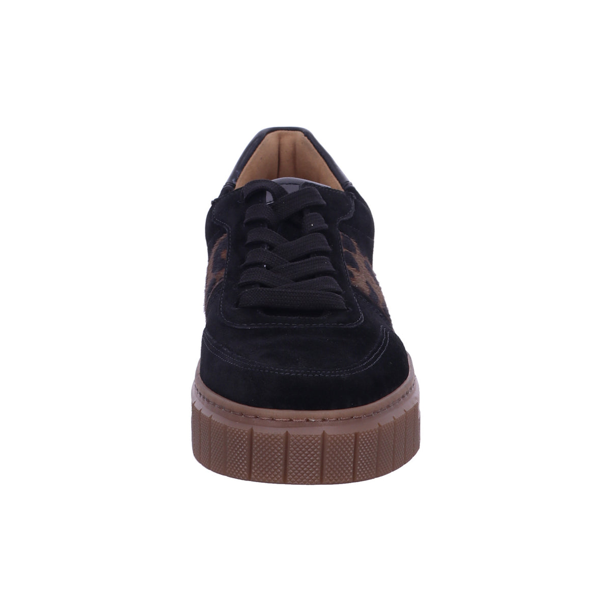 Gabor Schnürschuh 6017 02 Sneaker low H in black/sand
