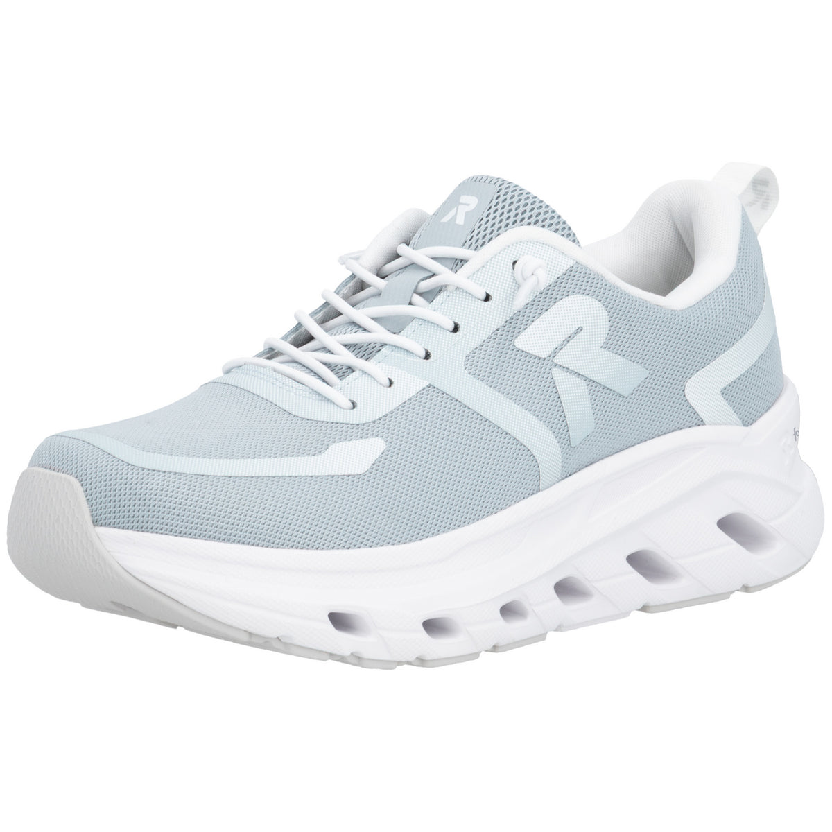 Rieker Schnürschuh W3504 in Grau