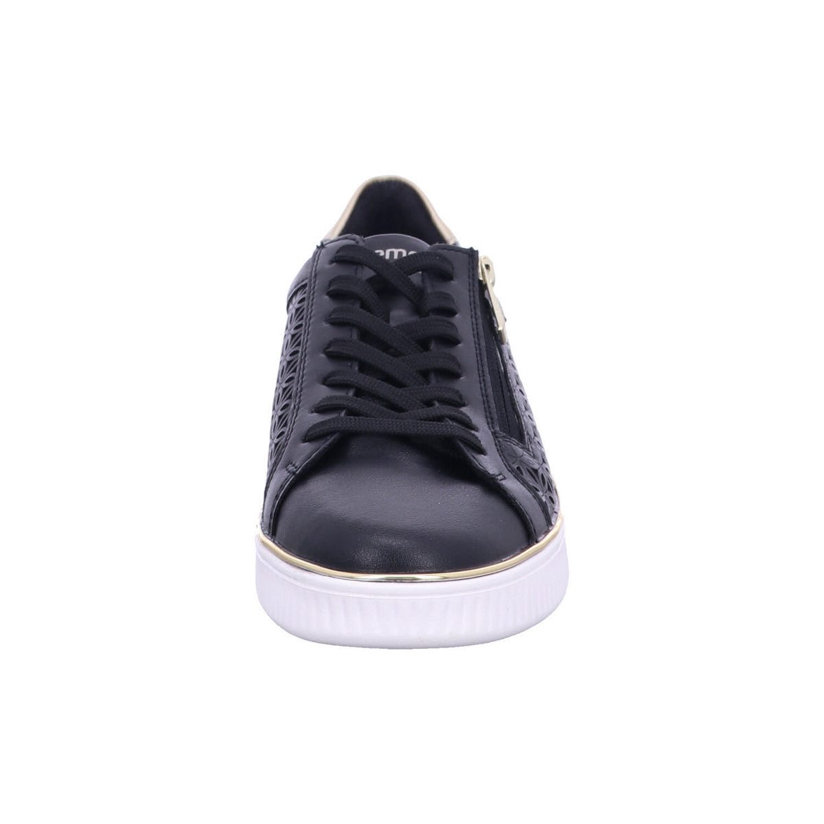 Remonte Schnürschuh D2E03 in Schwarz