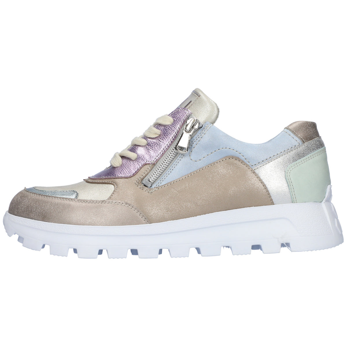 Waldläufer Schnürschuh 993004-906 ECLIS POISON BRONX in Grau