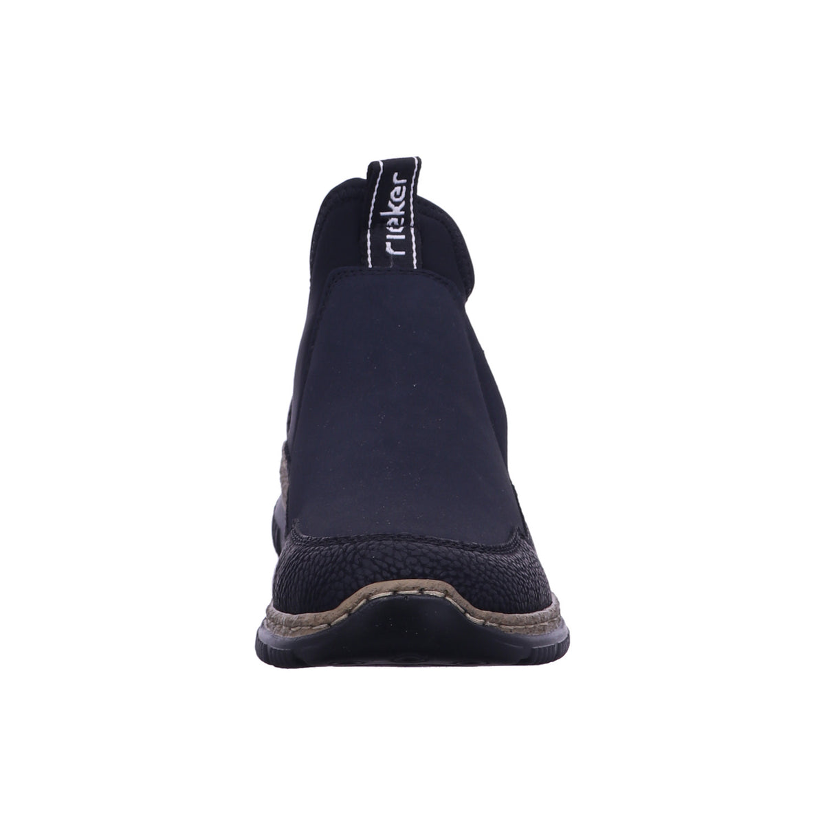 Rieker Slipper N3275 in Schwarz