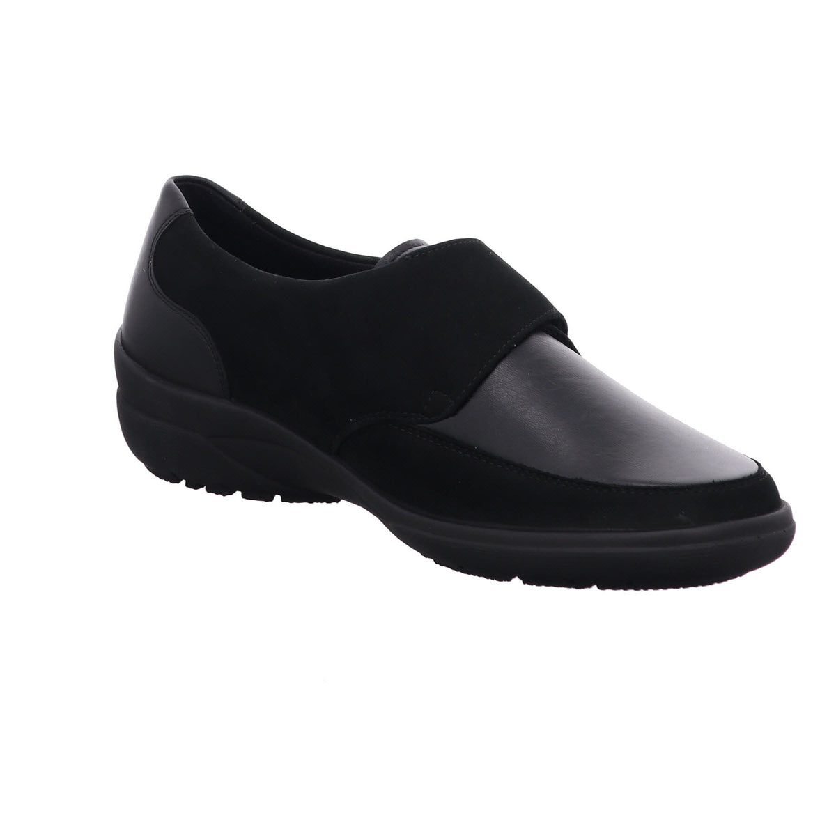 Solidus Slipper 41501 Maike NUBUK/NAPPAFL/VITELLO schwarz in NUBUK/NAPPAFL/VITELL
