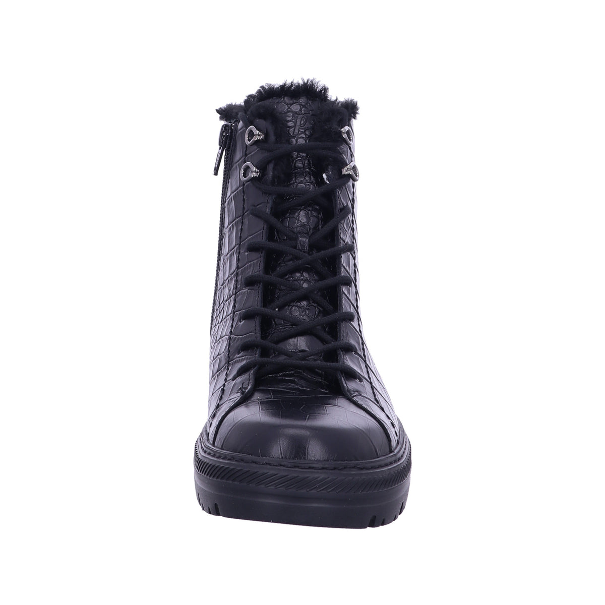 Paul Green Winterschuh 5287 0078-5287-078/Schnürstiefelette in Schwarz