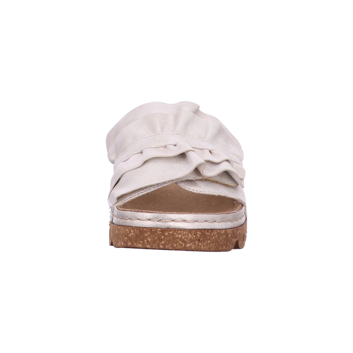Rieker Pantolette V8763 in Beige