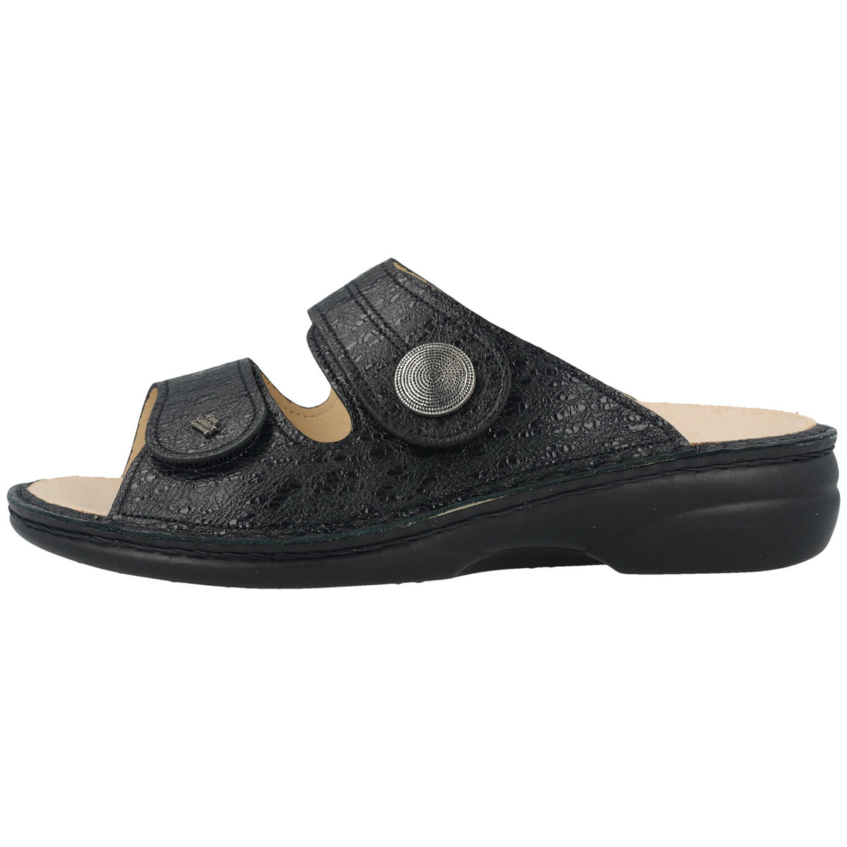 Finn Comfort Pantolette 02550 SANSIBAR in Schwarz