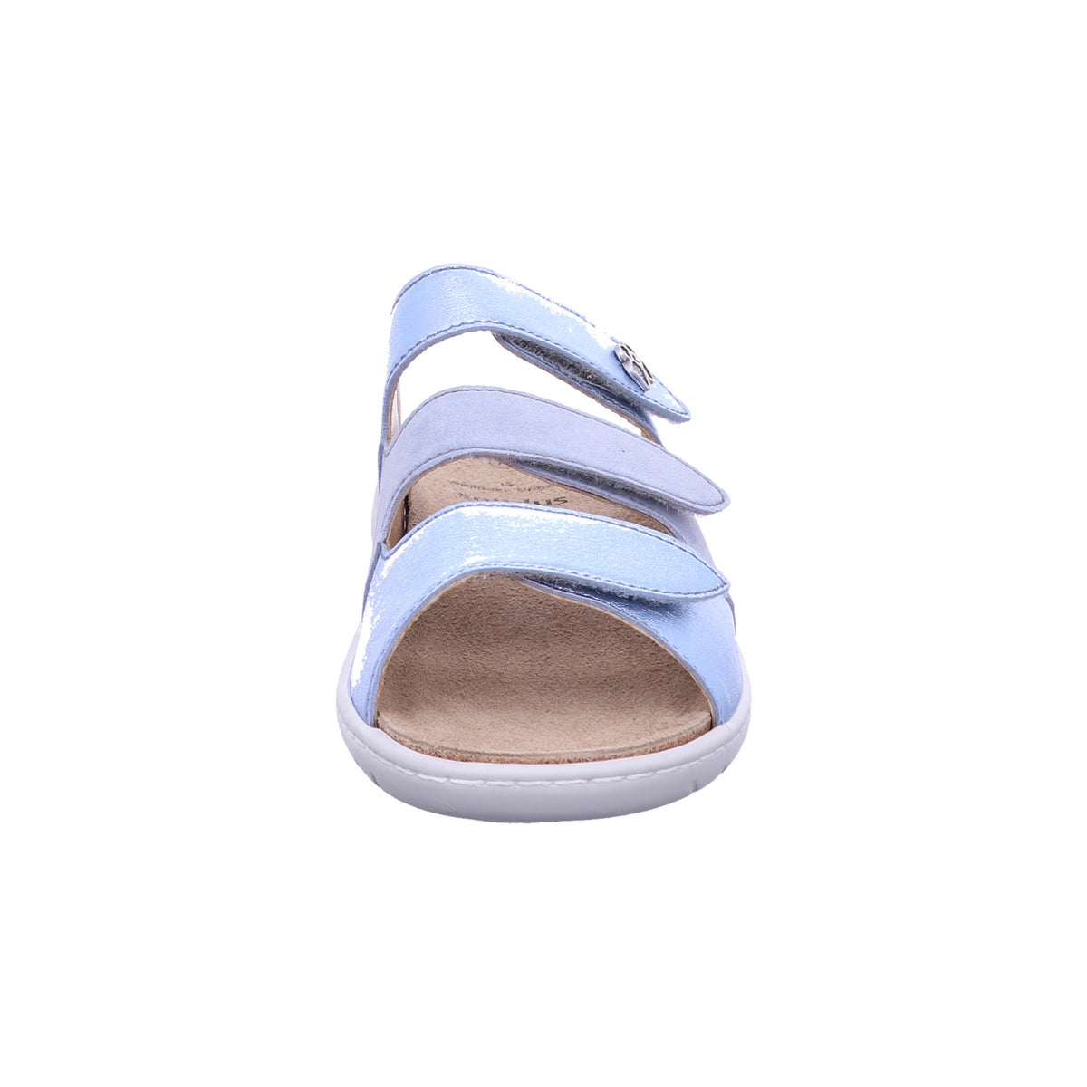 Solidus Pantolette 20141 Wellness in Blau