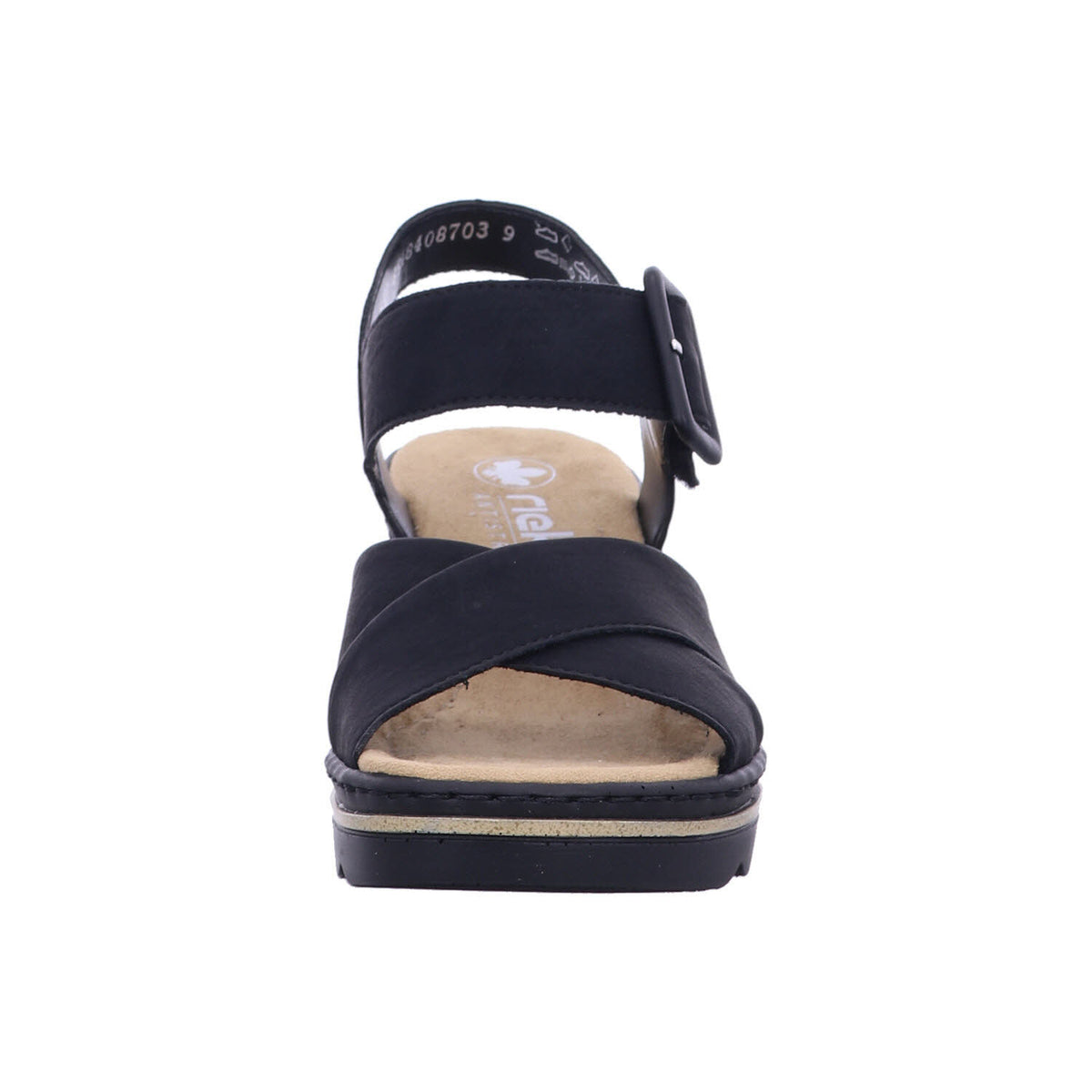 Rieker Sandalette 67463 in Schwarz