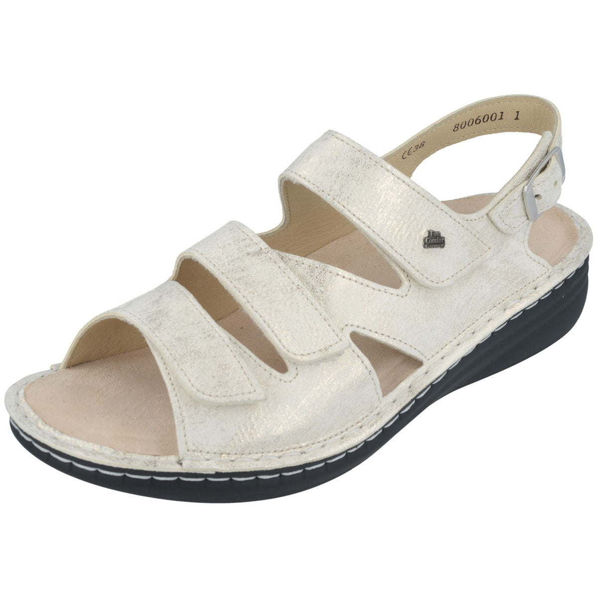 Finn Comfort Sandalette 02643 PRAIA in Weiß