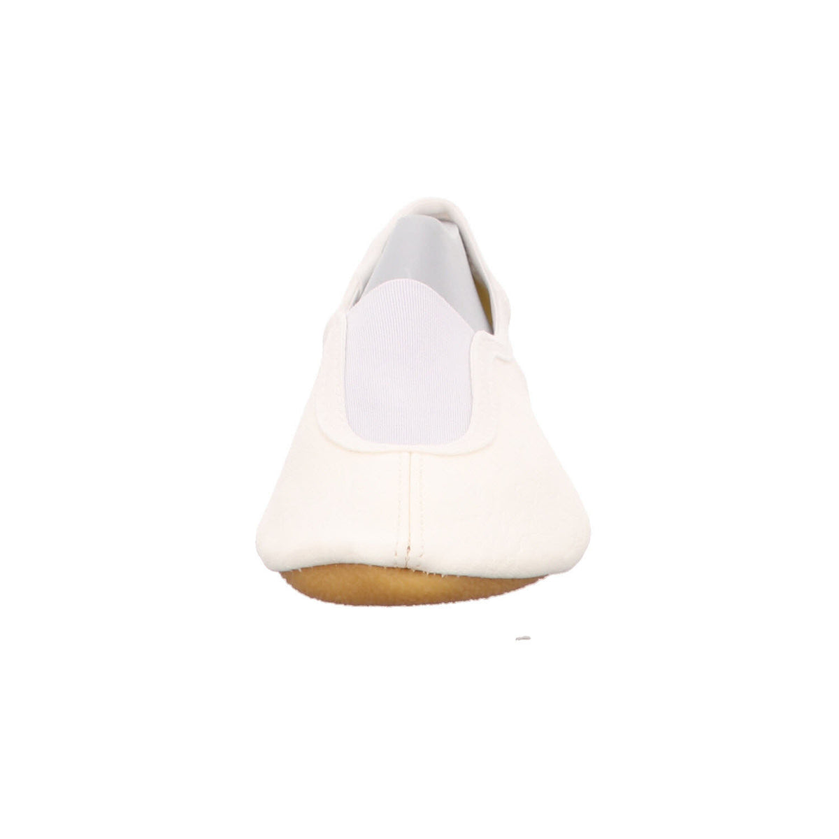 Beck Gymnastikschuh 020 Schläppchen, Kunstleder, Ristgummi in Weiß