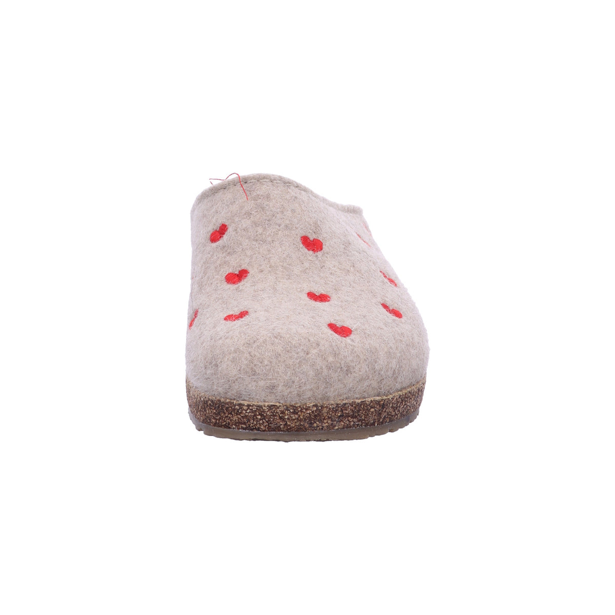 Haflinger Hauschhuh 741031 Grizzly Cuoricini in Beige