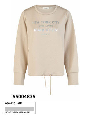 Broadway 55004835 SWEATER - comfort fit in light gray