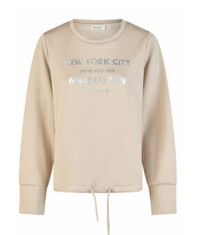 Broadway 55004835 SWEATER - comfort fit in warm sand