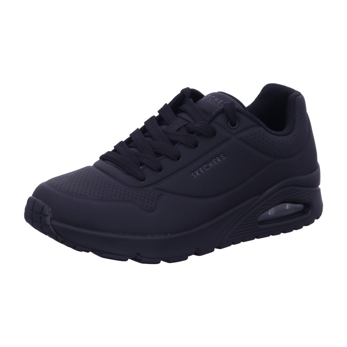 Skechers Schnürschuh 52458 UNO - STAND ON AIR in Schwarz