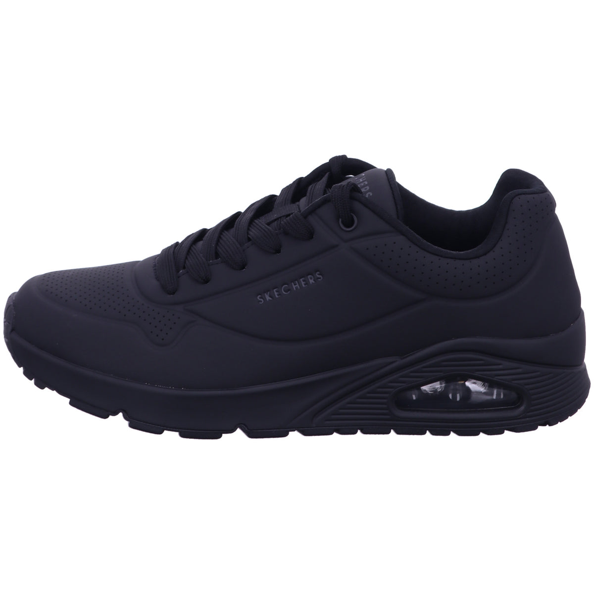 Skechers Schnürschuh 52458 UNO - STAND ON AIR in Schwarz