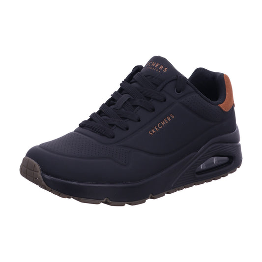 Skechers Schnürschuh 183004 UNO - SUITED ON AIR in Schwarz