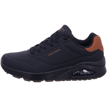 Skechers Schnürschuh 183004 UNO - SUITED ON AIR in Schwarz