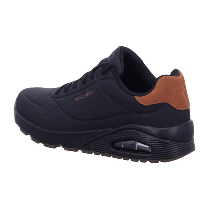 Skechers Schnürschuh 183004 UNO - SUITED ON AIR in Schwarz