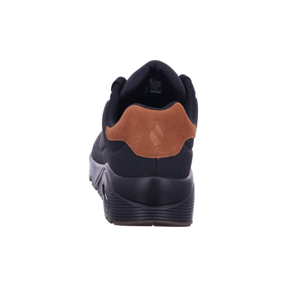 Skechers Schnürschuh 183004 UNO - SUITED ON AIR in Schwarz