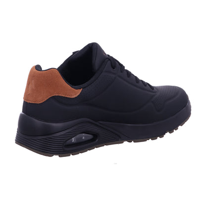 Skechers Schnürschuh 183004 UNO - SUITED ON AIR in Schwarz