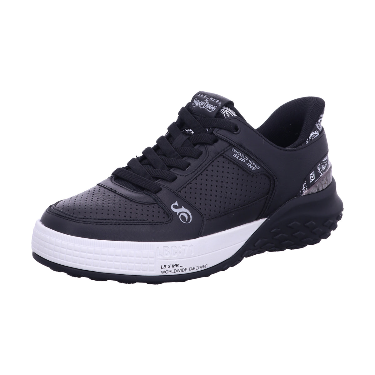 Skechers Schnürschuh 251170 SIZZLE - SNOOP SIZZLE TOKE SLIP-INS in Schwarz