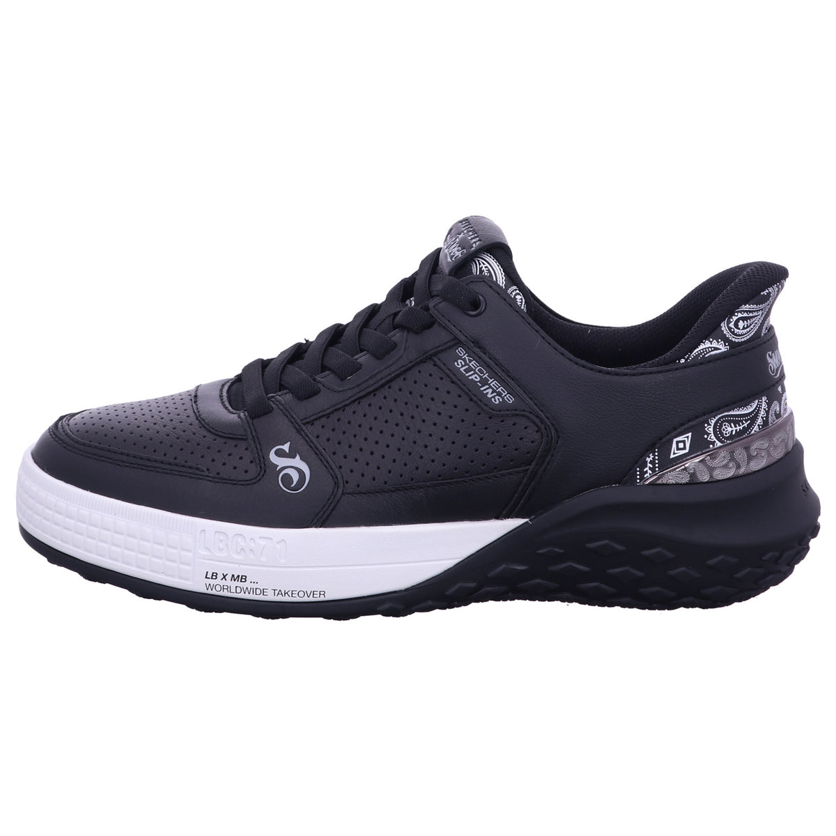 Skechers Schnürschuh 251170 SIZZLE - SNOOP SIZZLE TOKE SLIP-INS in Schwarz
