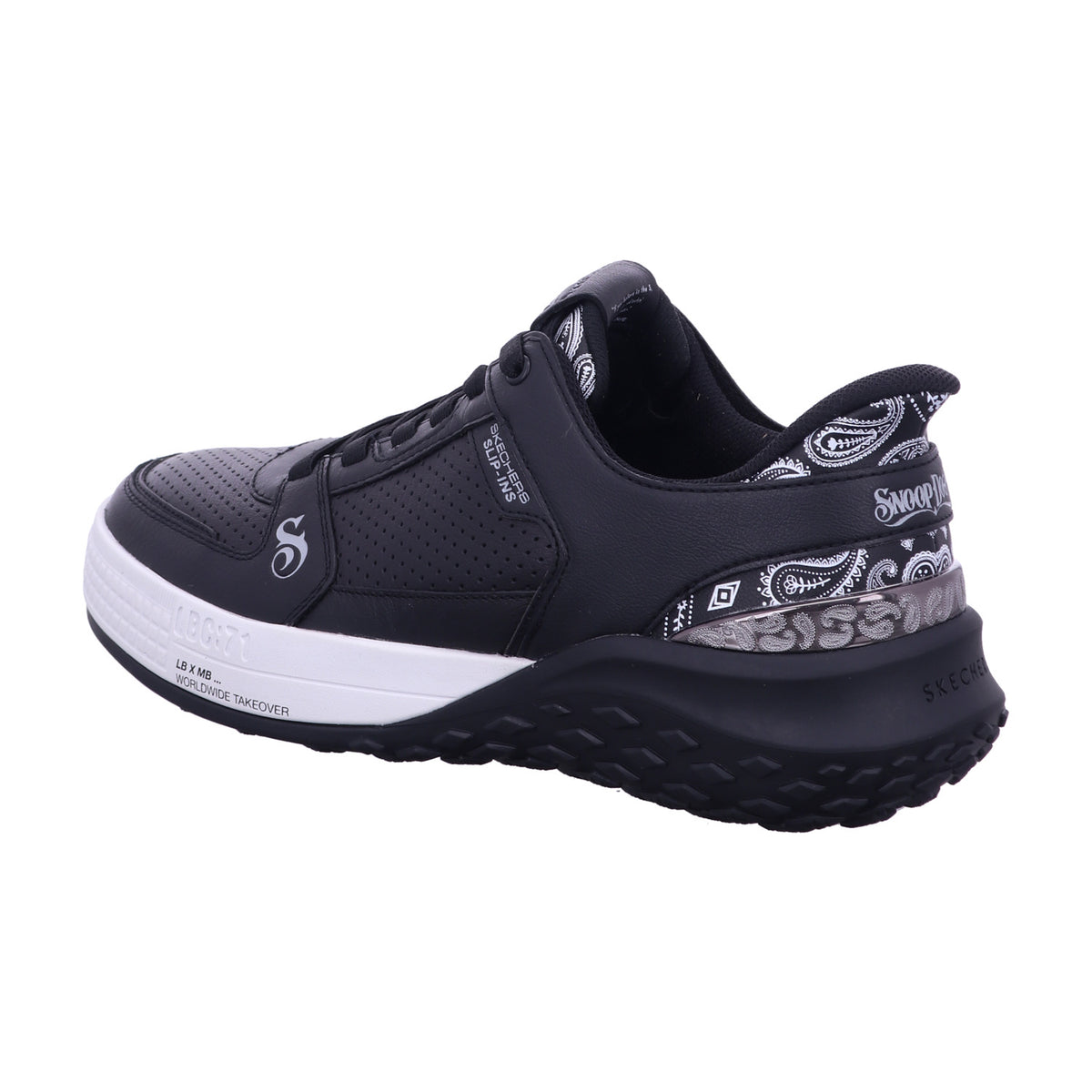 Skechers Schnürschuh 251170 SIZZLE - SNOOP SIZZLE TOKE SLIP-INS in Schwarz