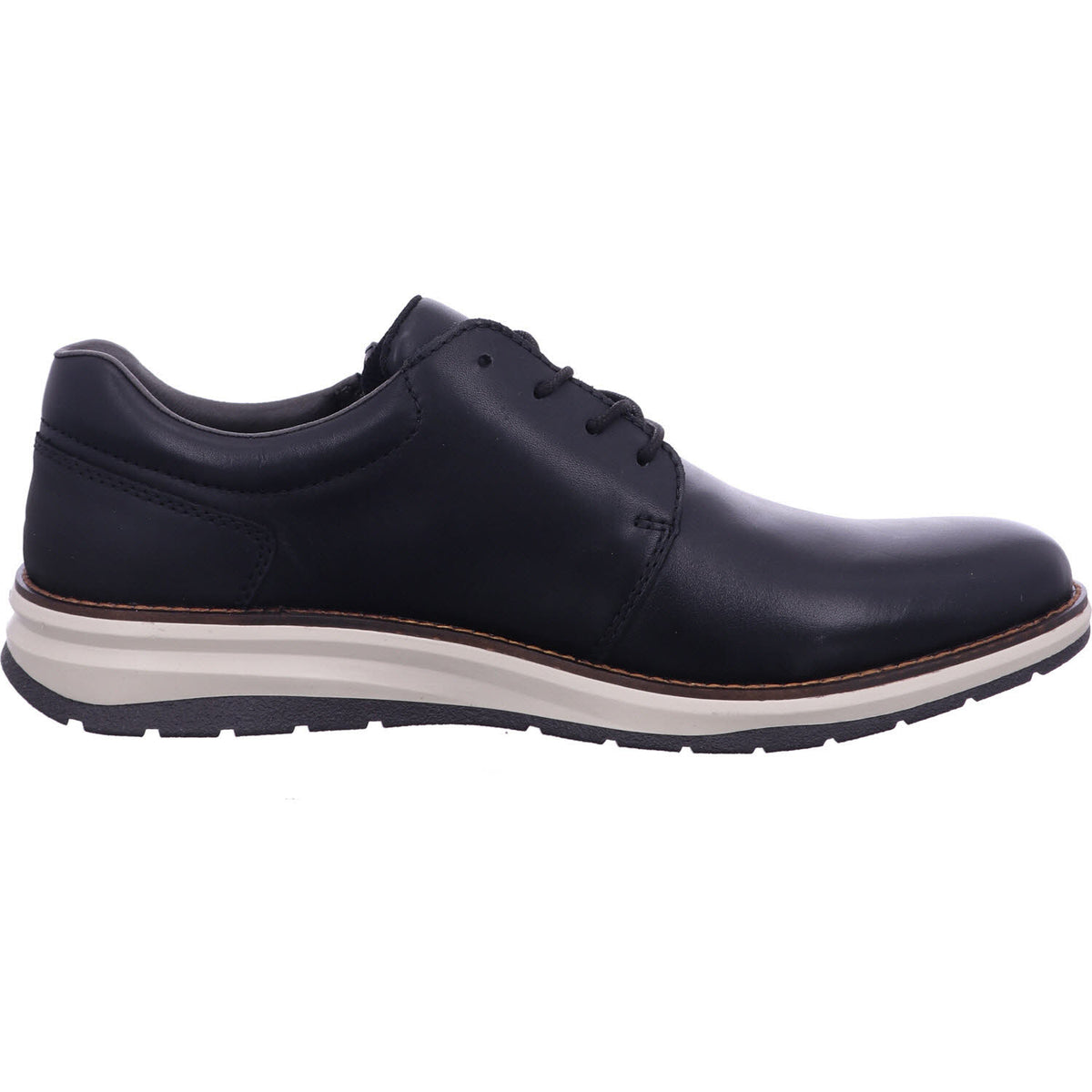 Rieker Schnürschuh 14706  in Schwarz