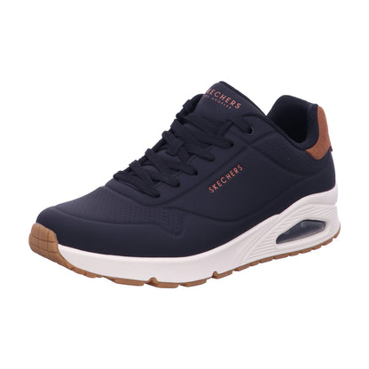 Skechers Schnürschuh 183004 UNO - SUITED ON AIR in Schwarz