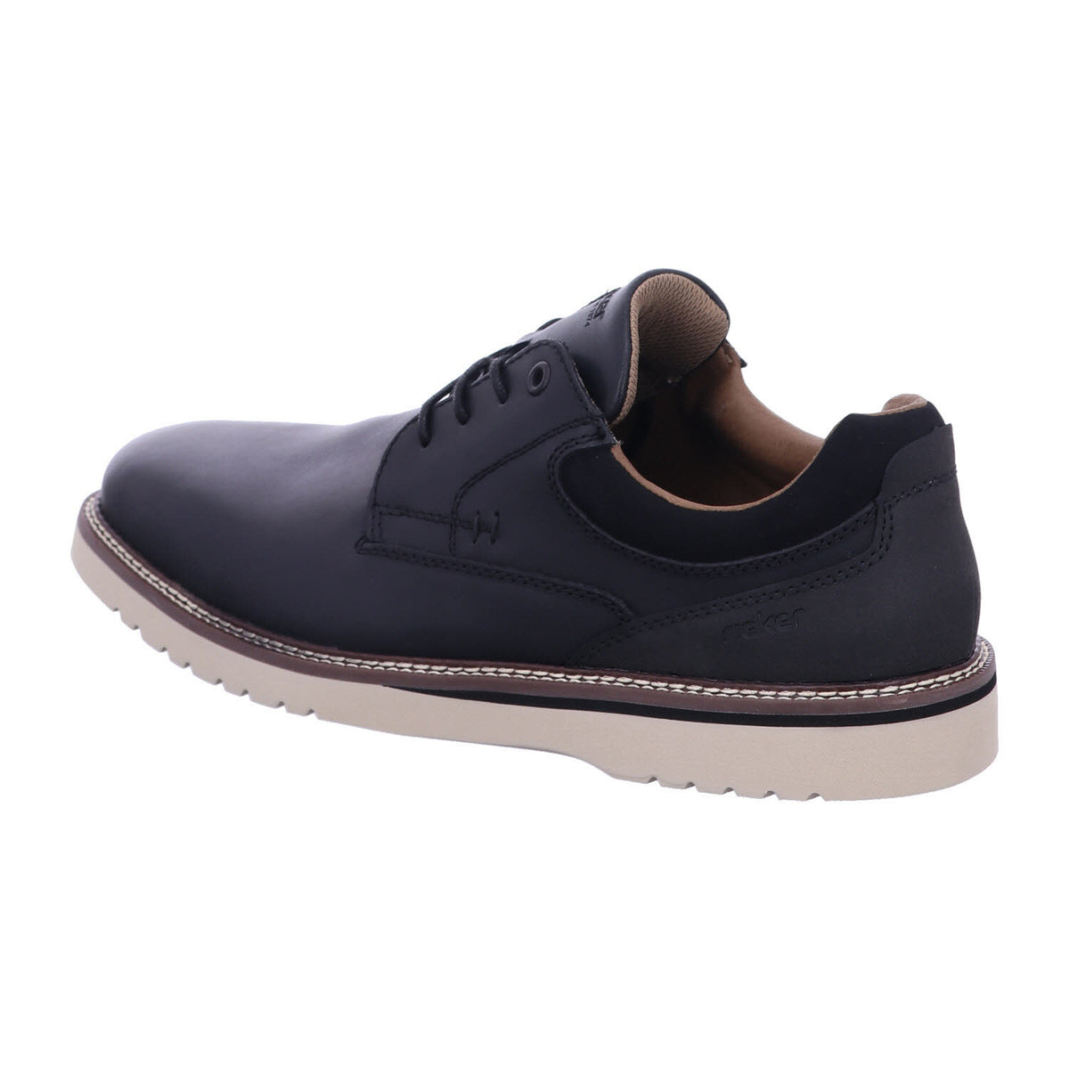 Rieker Schnürschuh 04501  in Schwarz