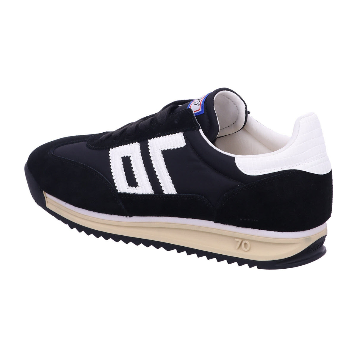Back70 Schnürschuh 108010 JOGGER in Schwarz