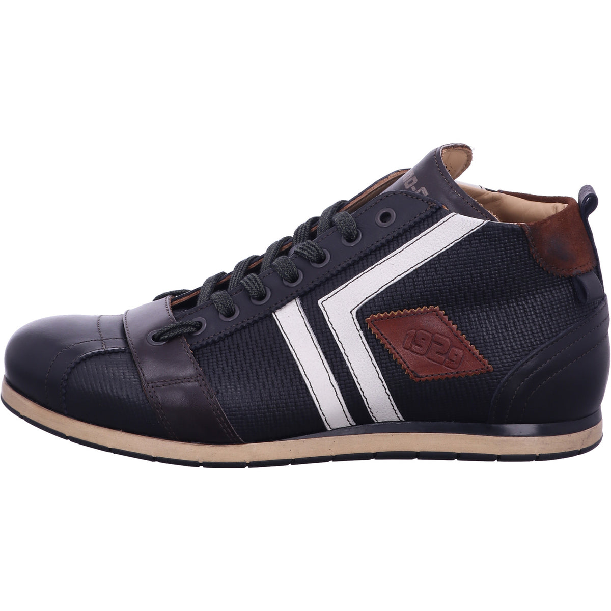 Kamo Gutsu Schnürschuh TIFO 130  in Schwarz