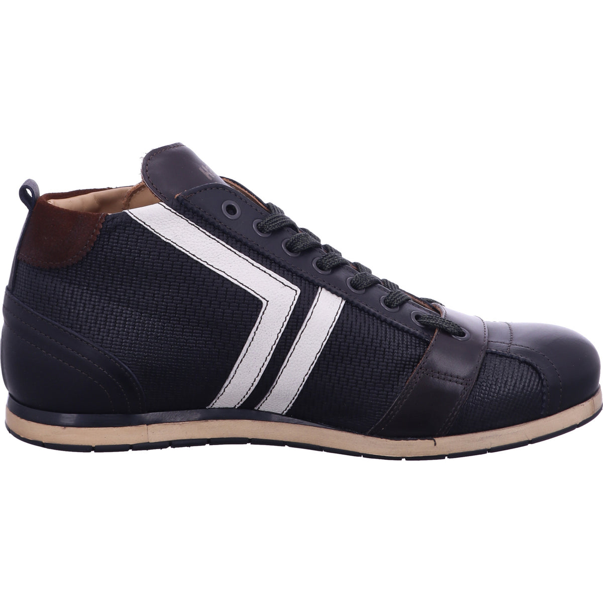 Kamo Gutsu Schnürschuh TIFO 130  in Schwarz