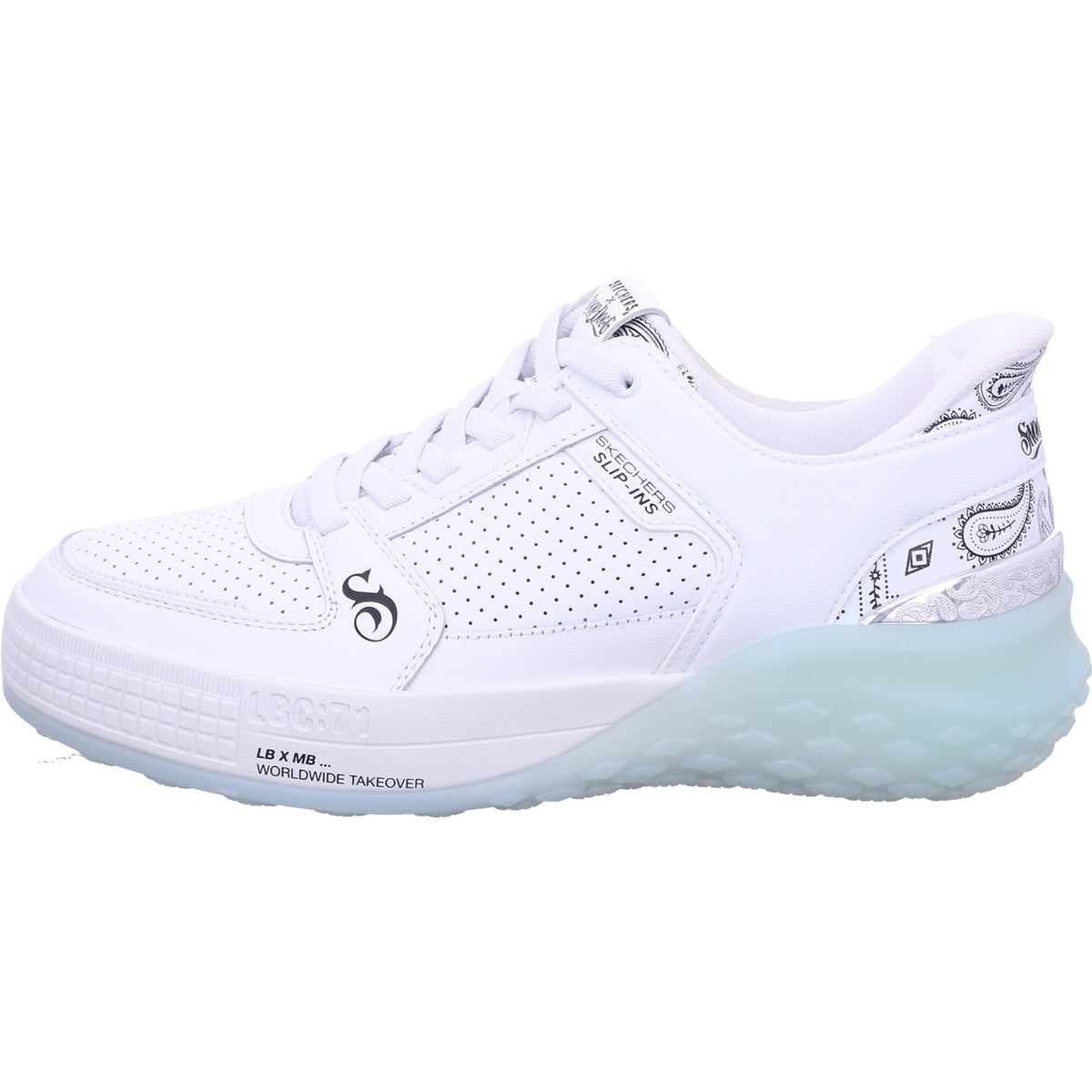 Skechers Schnürschuh 251170 SIZZLE - SNOOP SIZZLE TOKE SLIP-INS in Weiß