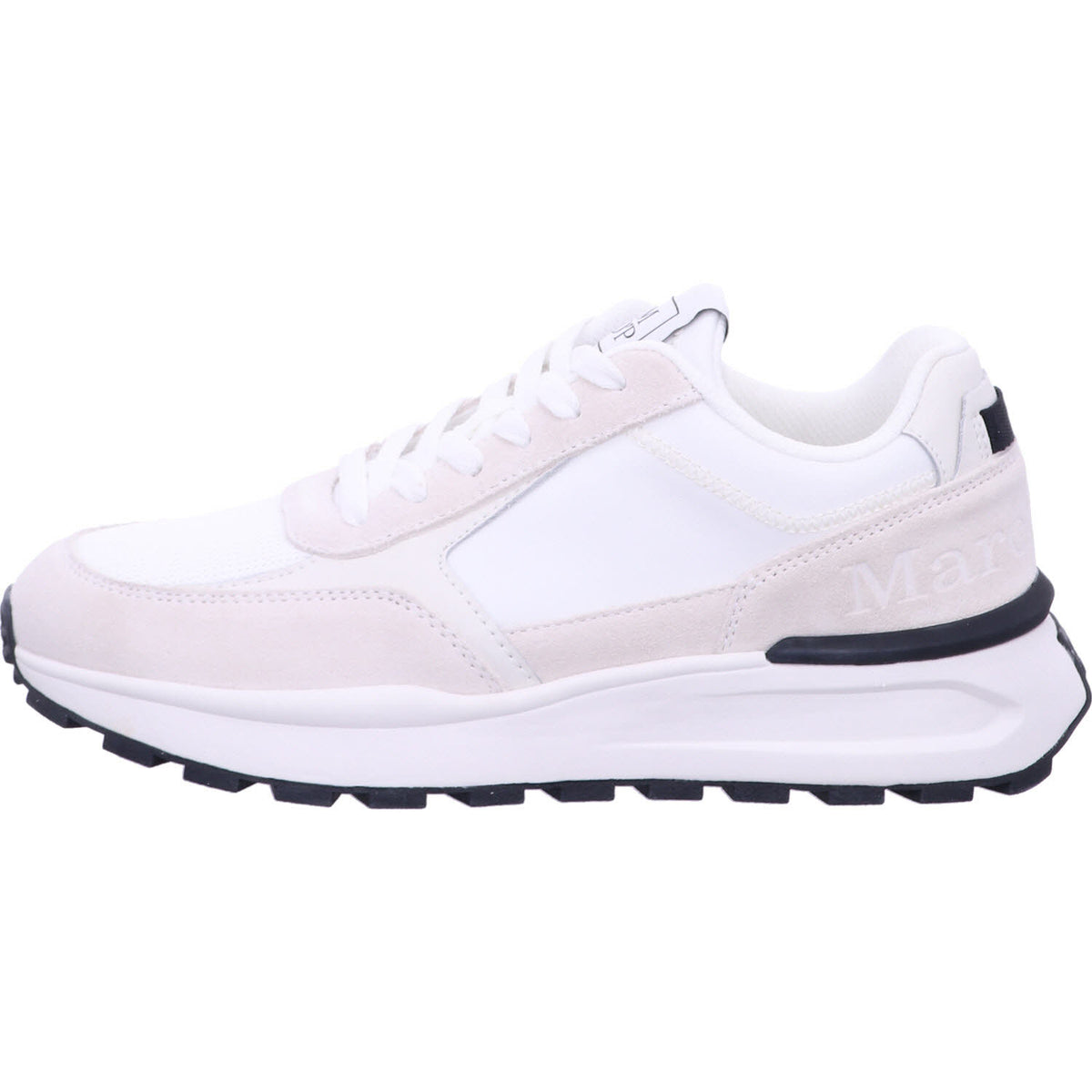 Marc O'Polo Schnürschuh 50227793502318 Leather Working Group Gold / SNEAKER in Weiß