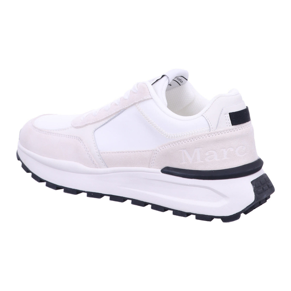 Marc O'Polo Schnürschuh 50227793502318 Leather Working Group Gold / SNEAKER in Weiß