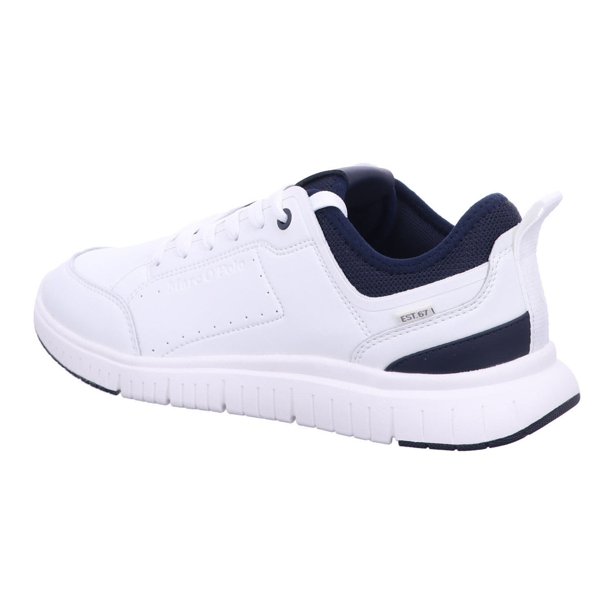 Marc O'Polo Schnürschuh 50227803501164 Leather Working Group Silver / SNEAKER in Weiß