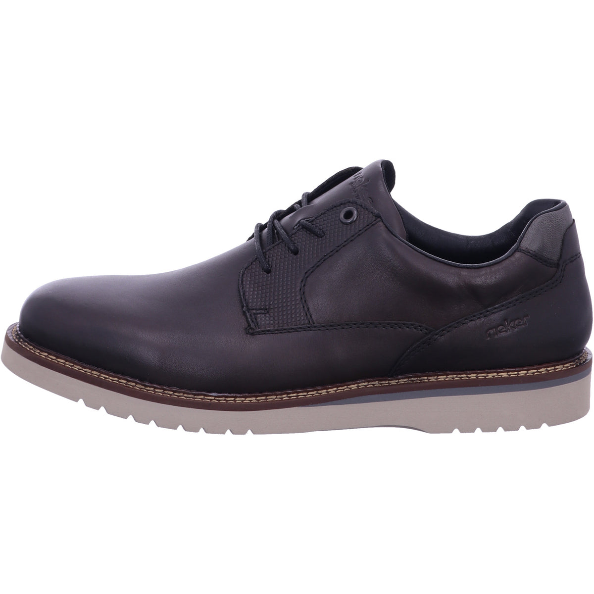 Rieker Schnürschuh 04503  in Grau