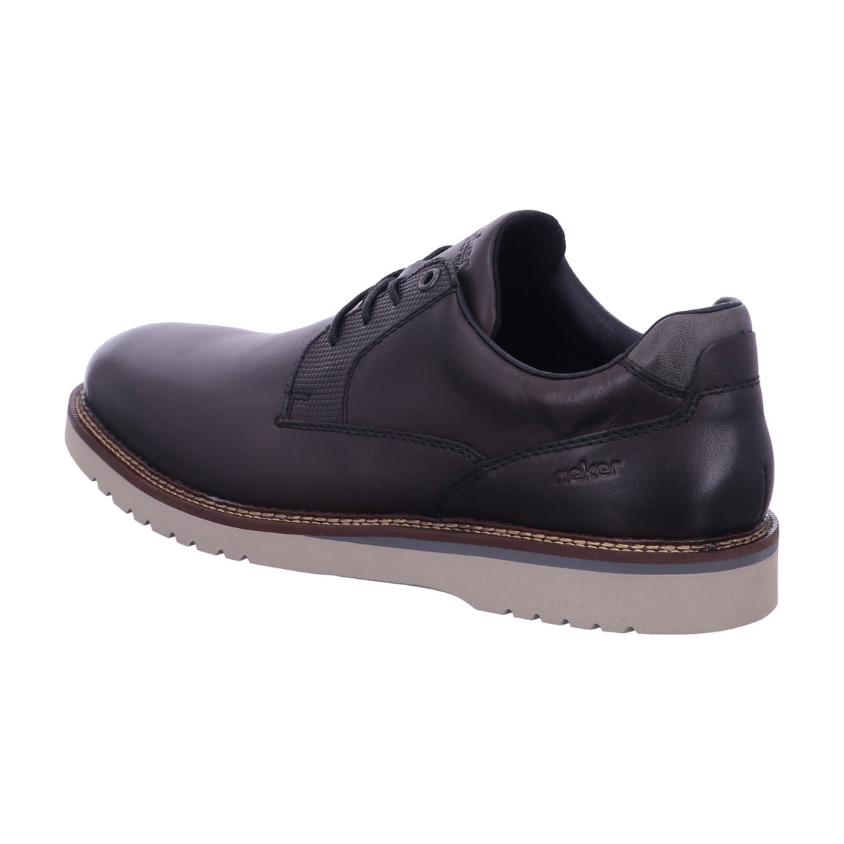 Rieker Schnürschuh 04503  in Grau