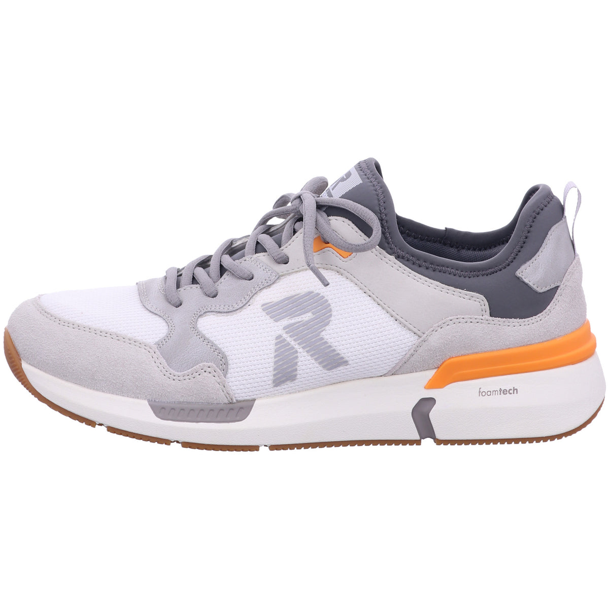 Rieker Schnürschuh U1405  in Grau