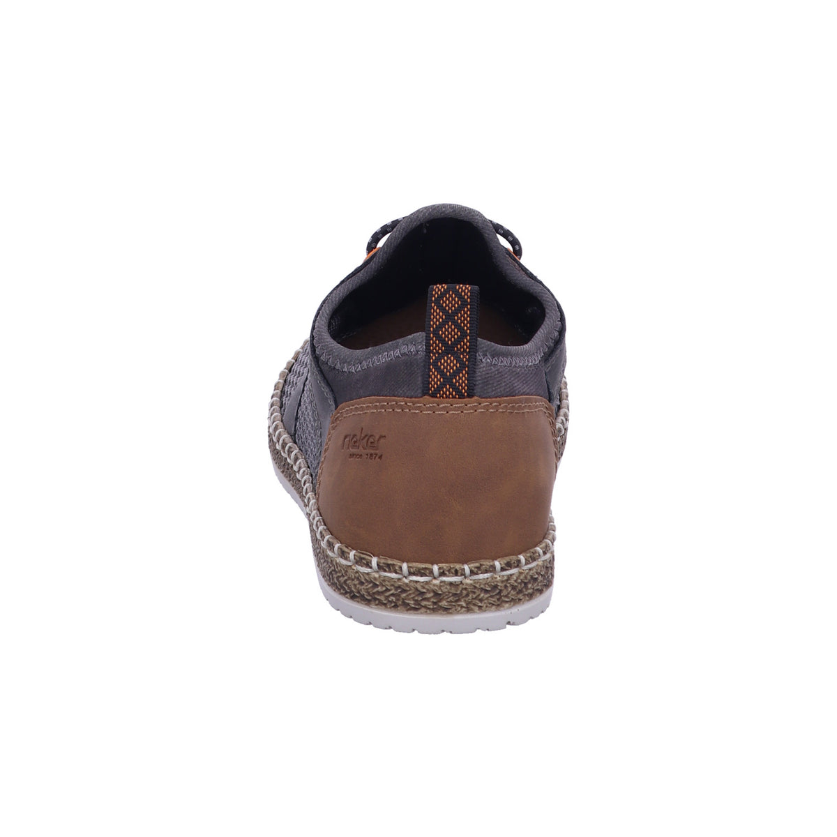 Rieker Schnürschuh B5252  in Grau