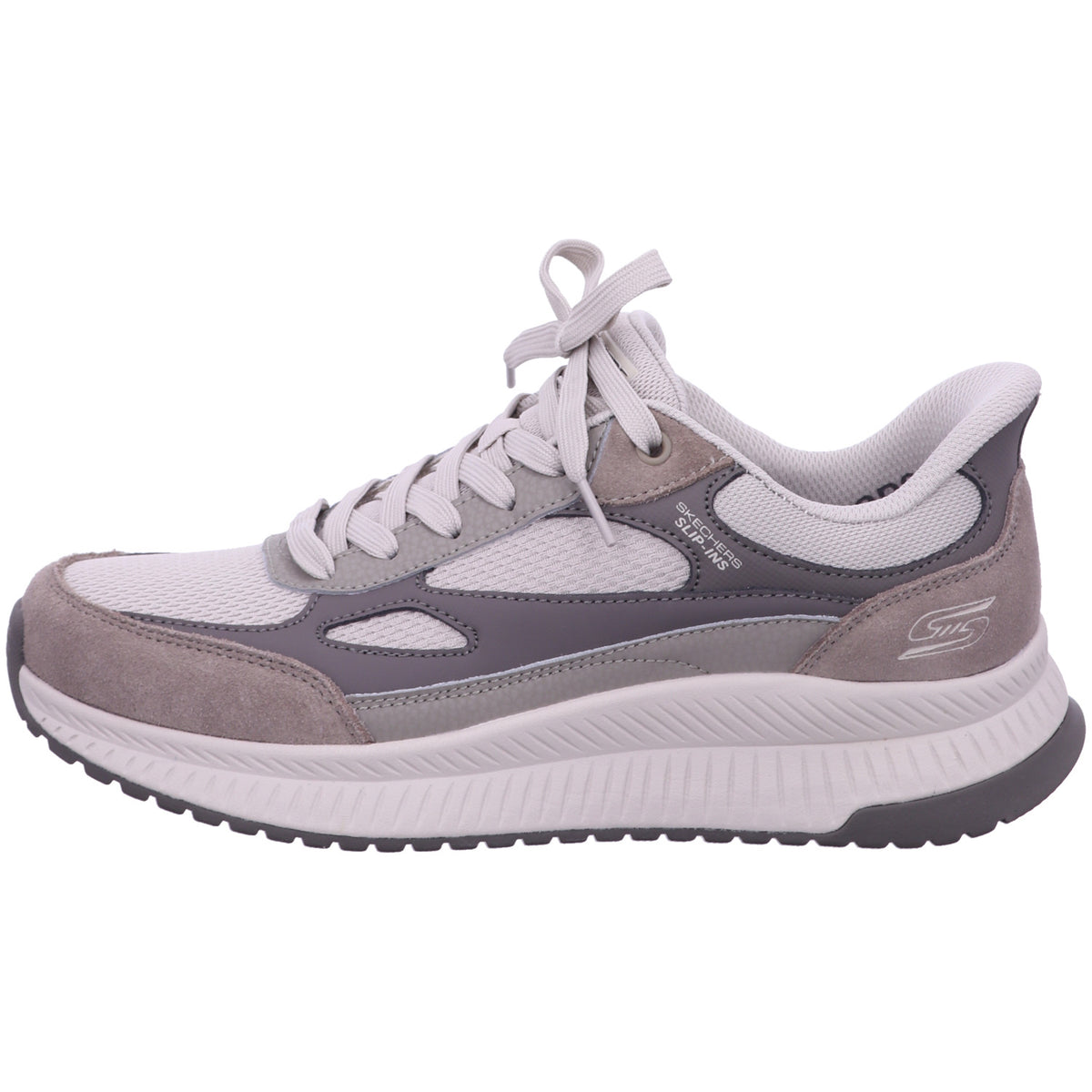 Skechers Schnürschuh 118412 BOBS SQUAD 4 - CORE LOOK in Grau