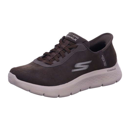 Skechers Schnürschuh 216326 GO WALK FLEX - SMOOTH MOTION in Braun