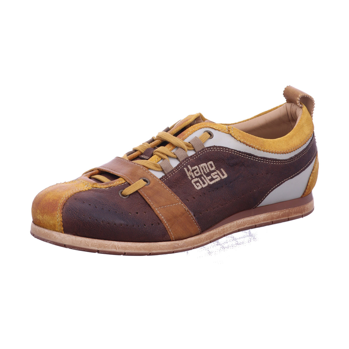 Kamo Gutsu Schnürschuh TIFO 017  in Braun