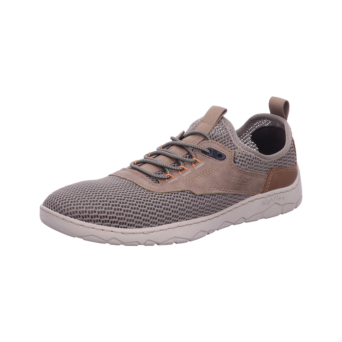 Rieker Schnürschuh 08365  in Beige