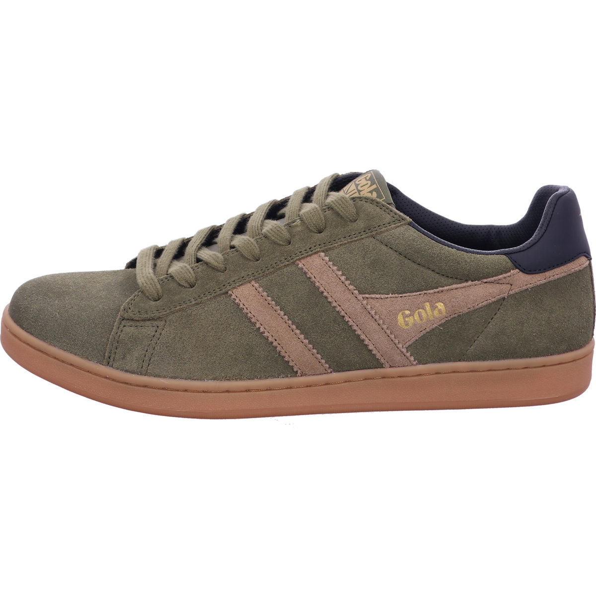 Gola Schnürschuh CMB387NF Equipe II Suede in Grün