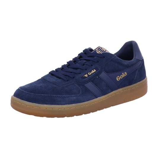 Gola Schnürschuh CMB571DC Hawk Suede '86 in Blau